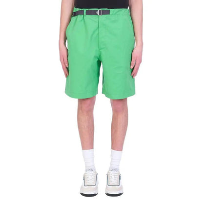 Kenzo Bicolor Cotton Short And Mini Shorts by Kenzo