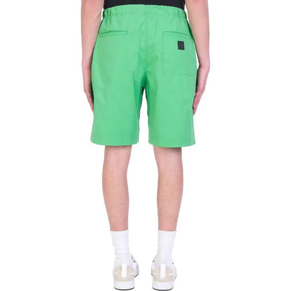 Kenzo Bicolor Cotton Short And Mini Shorts by Kenzo