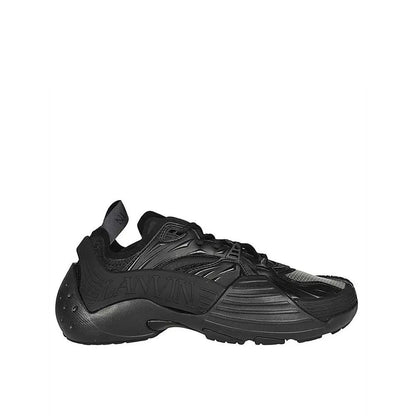 Lanvin Black Polyethylene Athletic Sneakers by Lanvin