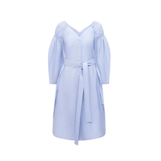 Stella McCartney Blue Cotton Casual Dress by Stella McCartney