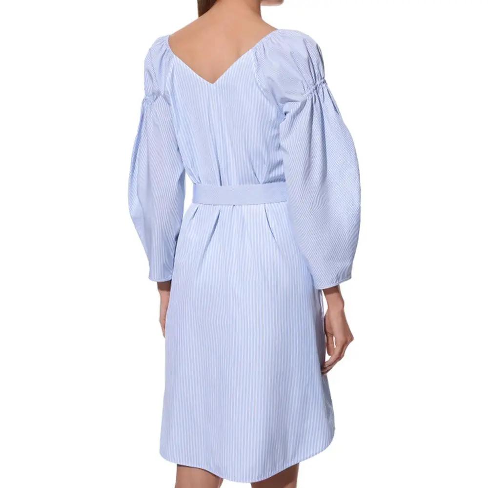 Stella McCartney Blue Cotton Casual Dress by Stella McCartney