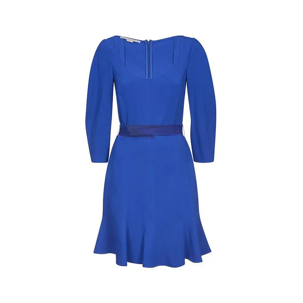 Stella McCartney Blue Viscose Casual Dress by Stella McCartney