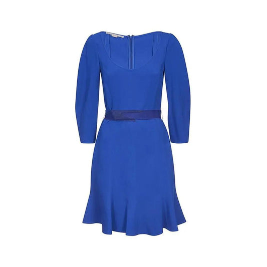 Stella McCartney Blue Viscose Casual Dress by Stella McCartney