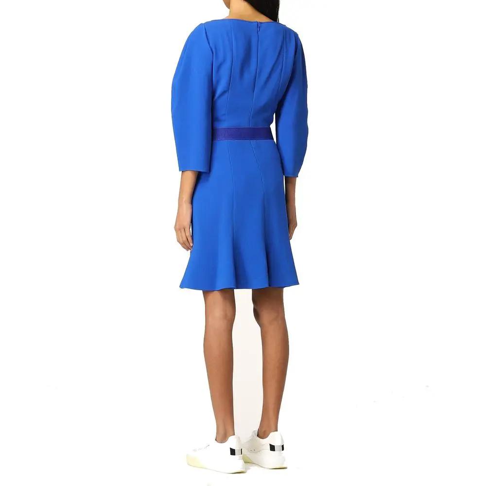 Stella McCartney Blue Viscose Casual Dress by Stella McCartney