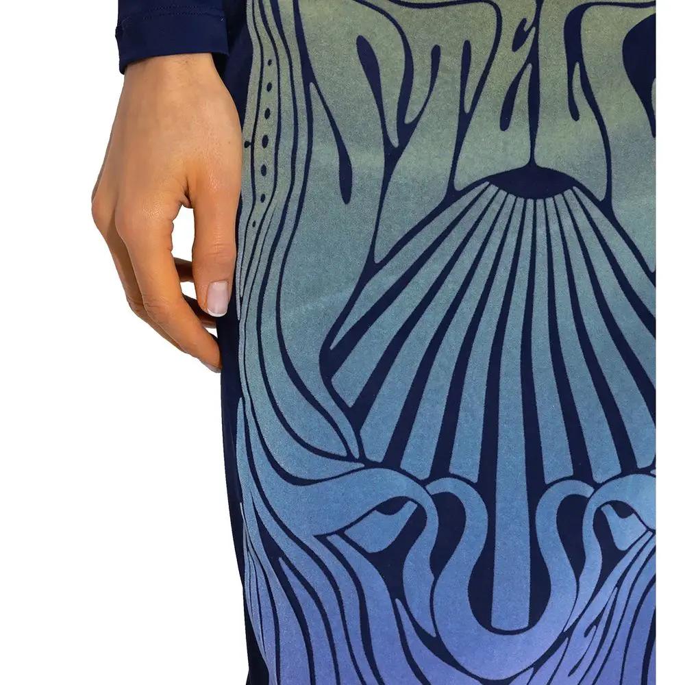 Stella McCartney Blue Polyamide Midi Skirt by Stella McCartney