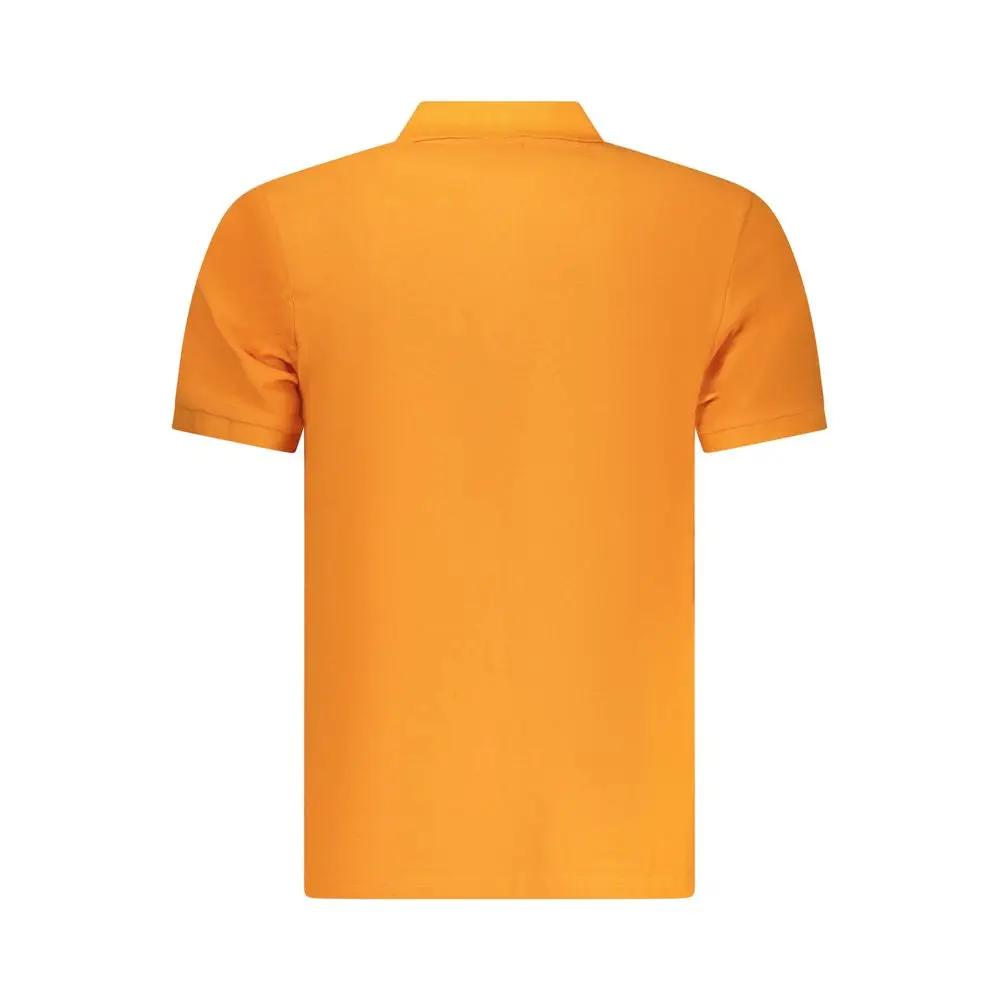 North Sails Arancione Cotton Men Polo by North Sails