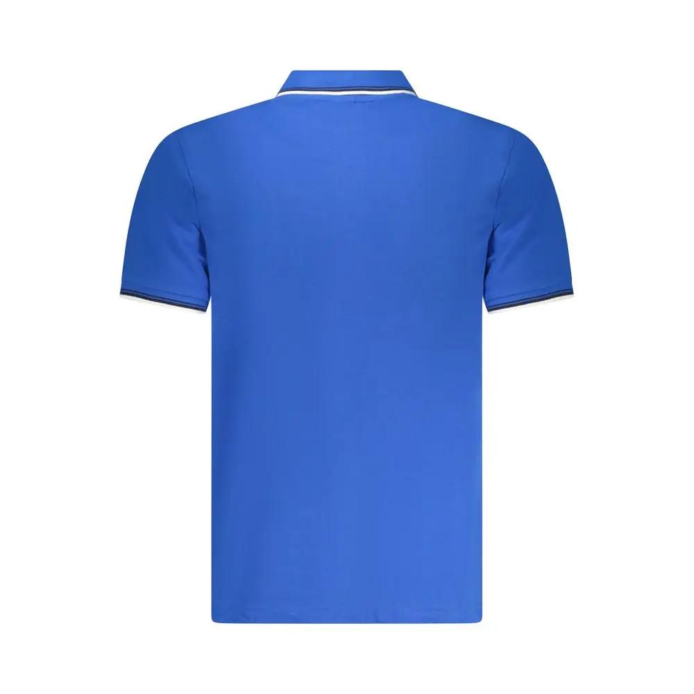 North Sails Blue Cotton Men Polo Shirt by North Sails