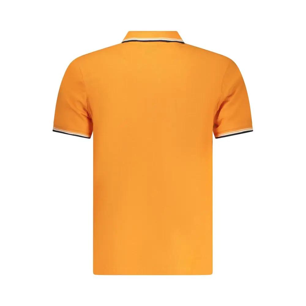 North Sails Arancione Cotton Men Polo by North Sails