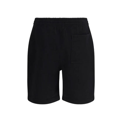 Burberry Black Cotton Bermuda Shorts by Burberry