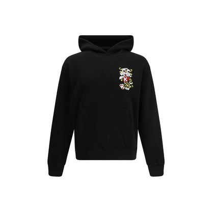 Sweat à capuche Kenzo homme Wild Tiger en coton noir – KE-FG55HO2044MJ99J