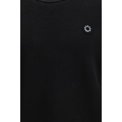 Sweat-shirt Kenzo homme Boke Flower en coton noir – KE-FG55SW5074MJ99J