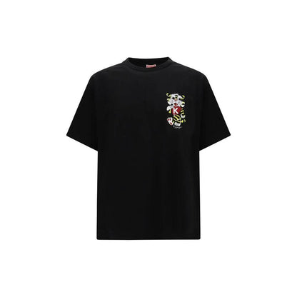 Kenzo Black Cotton T-Shirt by Kenzo
