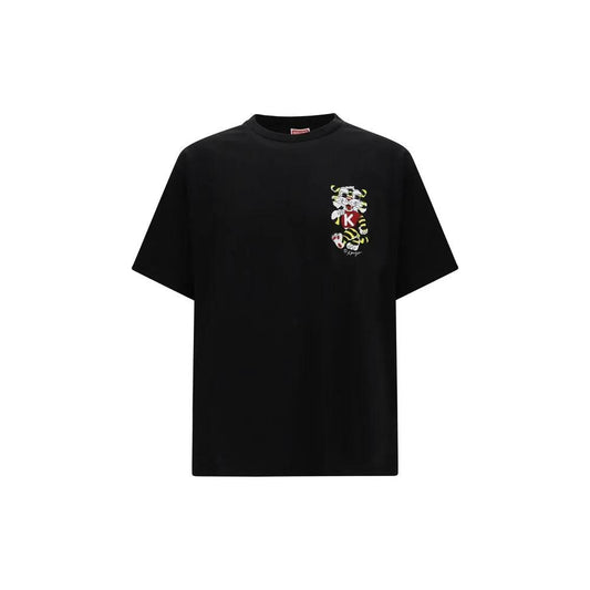 Kenzo Black Cotton T-Shirt by Kenzo