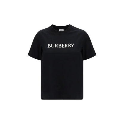 Burberry Black Cotton T-Shirt by Burberry