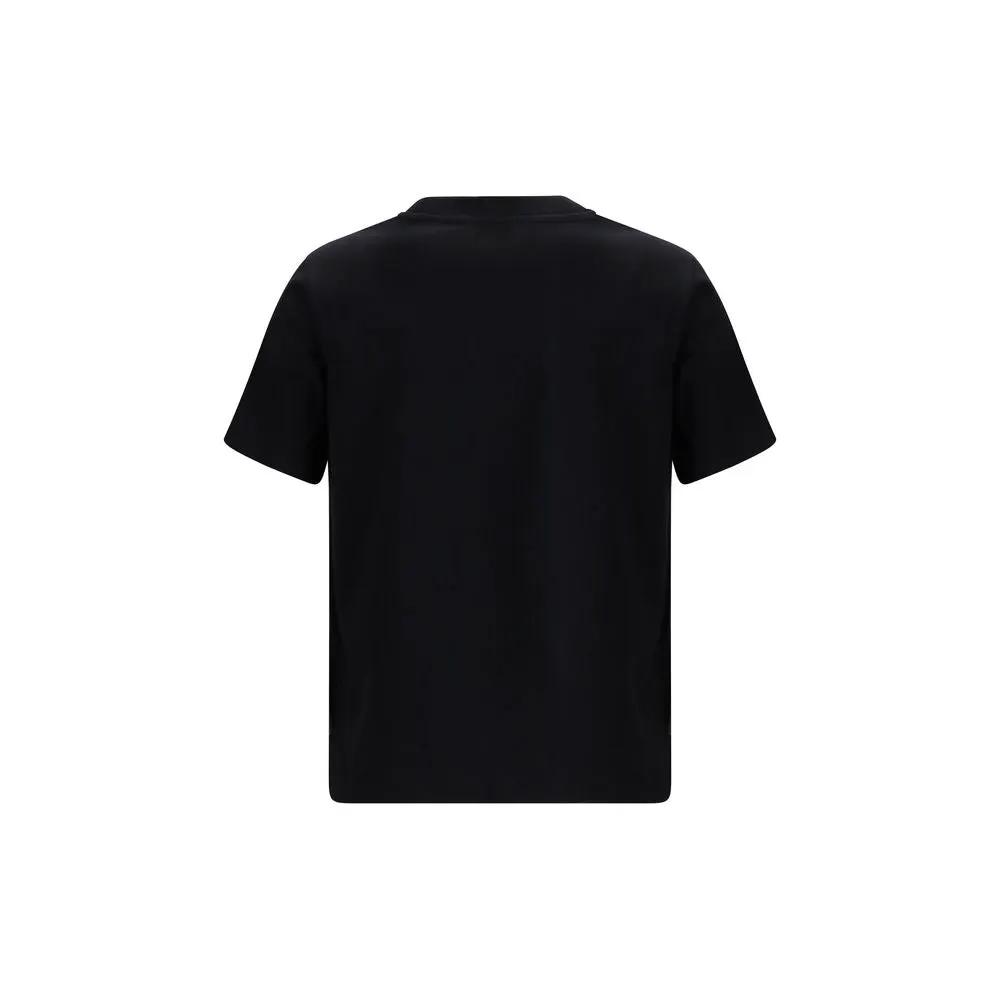 Burberry Black Cotton T-Shirt by Burberry