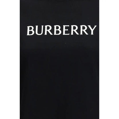 Burberry Black Cotton T-Shirt by Burberry