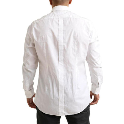 Dolce & Gabbana White Cotton Dress Shirt by Dolce & Gabbana