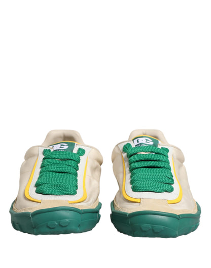 Baskets Dolce & Gabbana homme Old Runner en cuir multicolore – MV8282