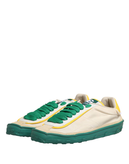 Baskets Dolce & Gabbana homme Old Runner en cuir multicolore – MV8282