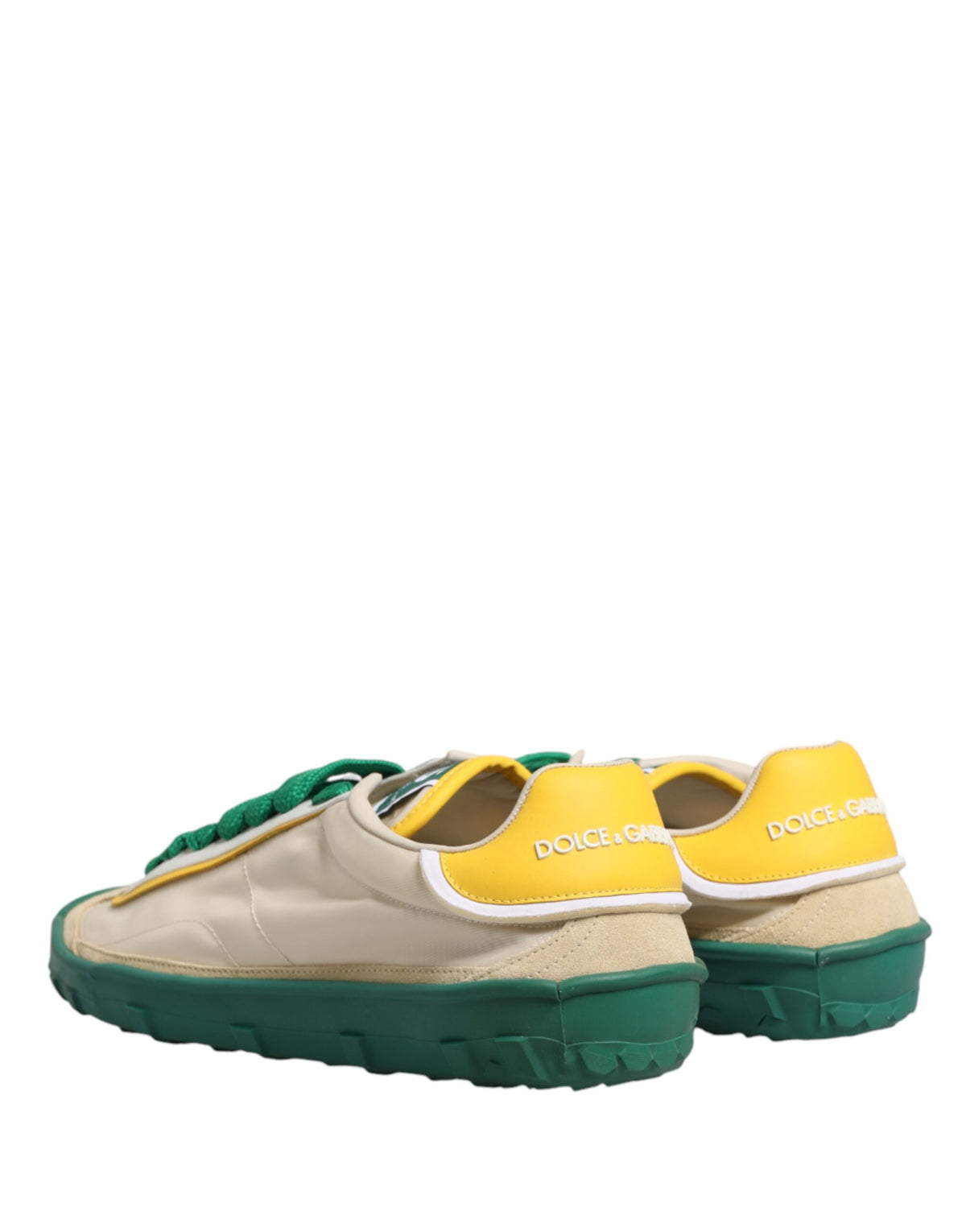 Baskets Dolce & Gabbana homme Old Runner en cuir multicolore – MV8282