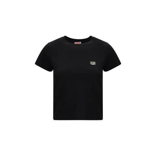 Kenzo Black Cotton T-Shirt by Kenzo