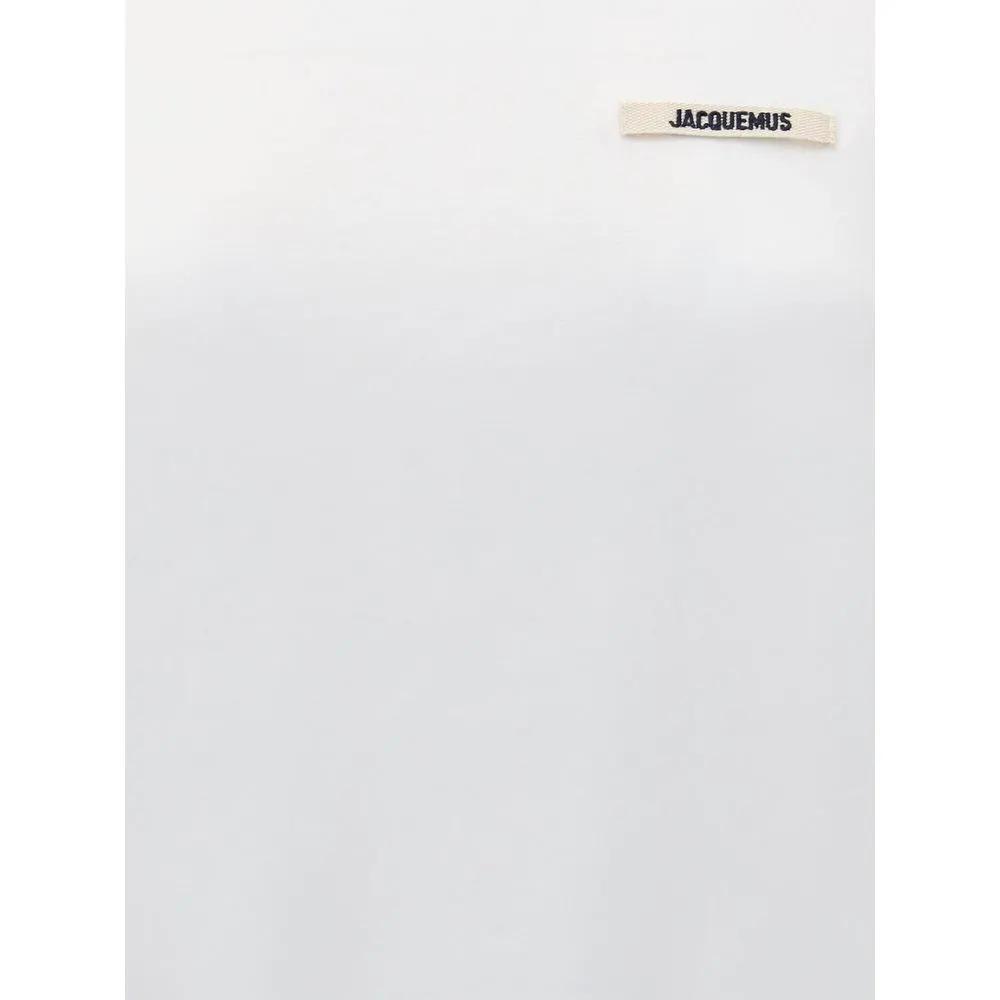 Jacquemus White Cotton T-Shirt by Jacquemus