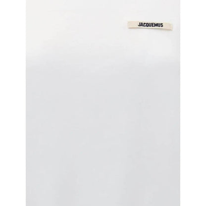 Jacquemus White Cotton T-Shirt by Jacquemus