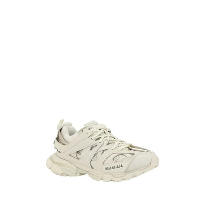 Balenciaga White Polyethylene Athletic Sneakers by Balenciaga