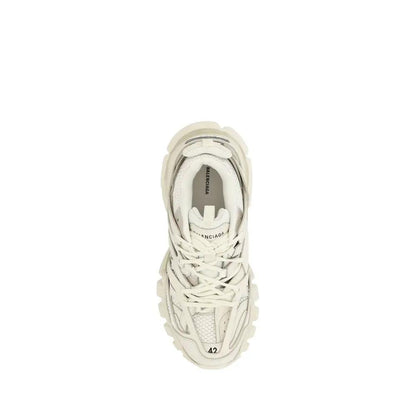 Balenciaga White Polyethylene Athletic Sneakers by Balenciaga