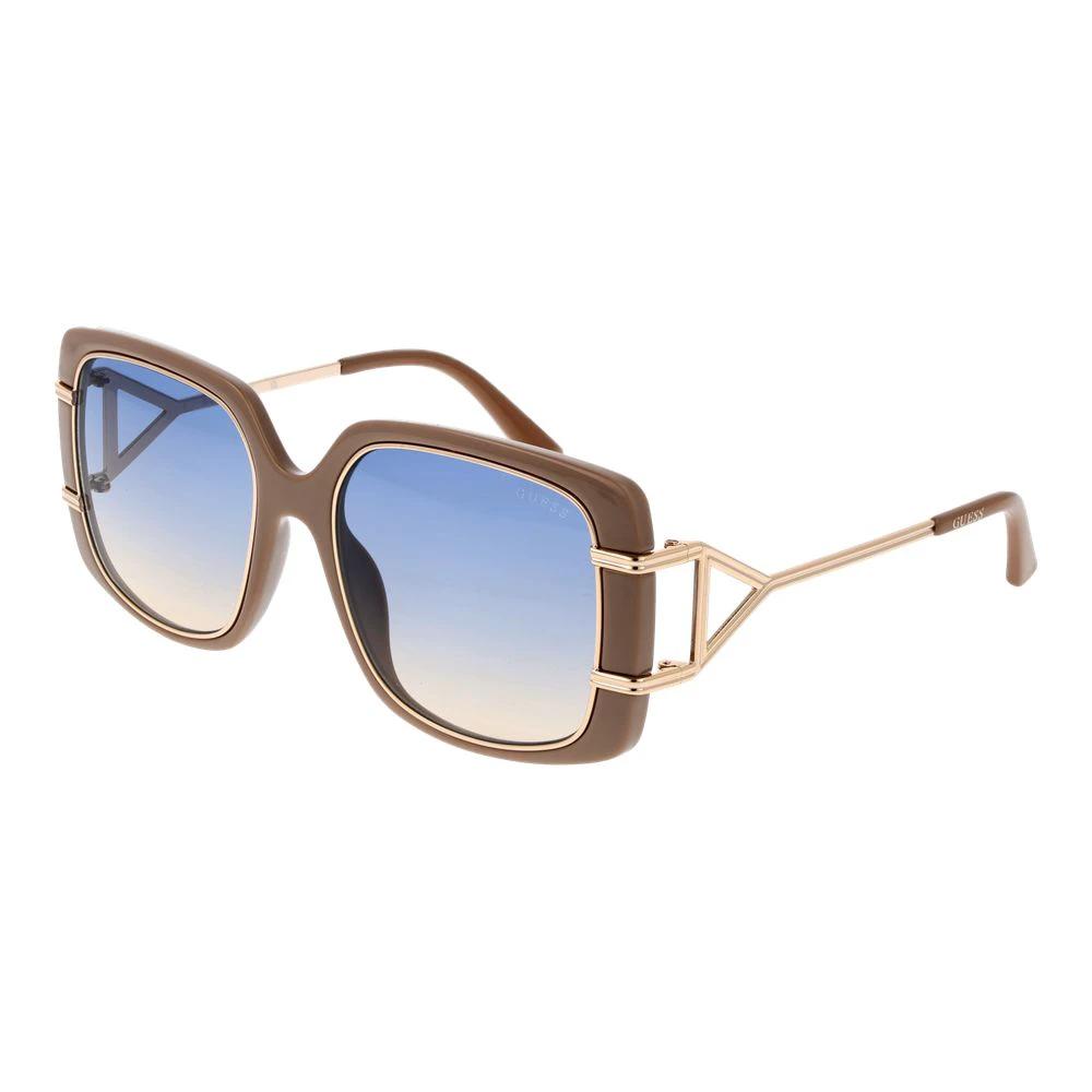 Guess Brown Metal & Plastic Sunglasses by Guess