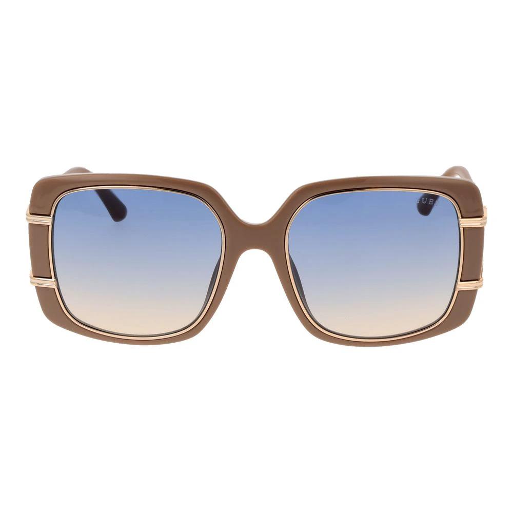 Guess Brown Metal & Plastic Sunglasses by Guess