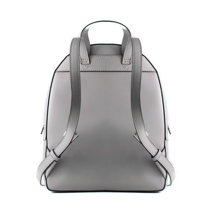 Michael Kors Gray Leather Backpack