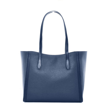 Sac Tote En Canvas Bleu Michael Kors Pour Femme Taille 33x30x12 Cm