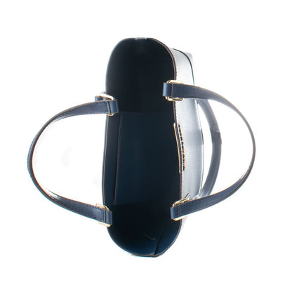 Sac Cabas En Cuir Bleu Michael Kors 30X27X9CM Pour Femme Luxe