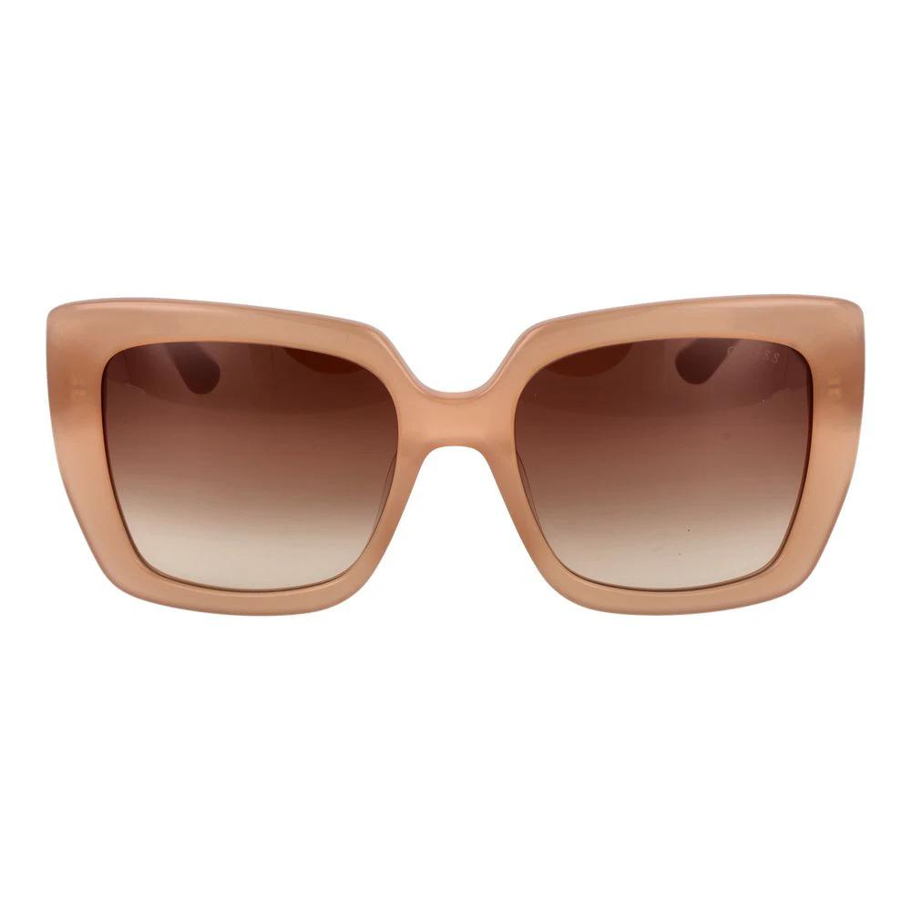 Guess Beige Acetate Sunglasses by Guess