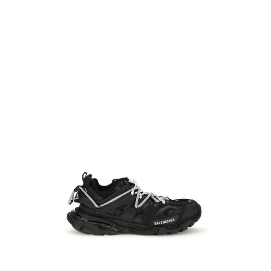 Balenciaga Black Polyethylene Athletic Sneakers by Balenciaga