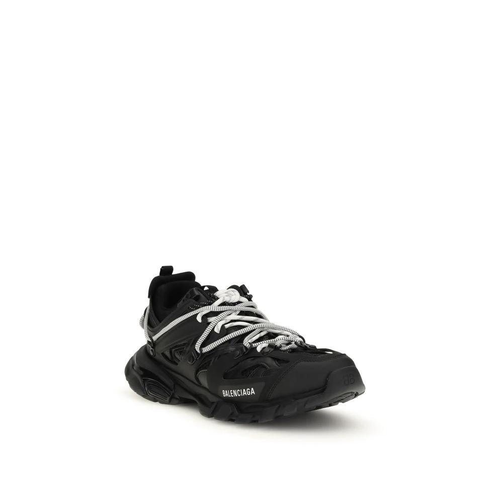 Balenciaga Black Polyethylene Athletic Sneakers by Balenciaga