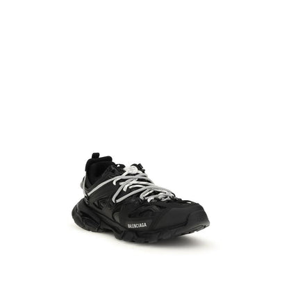 Balenciaga Black Polyethylene Athletic Sneakers by Balenciaga