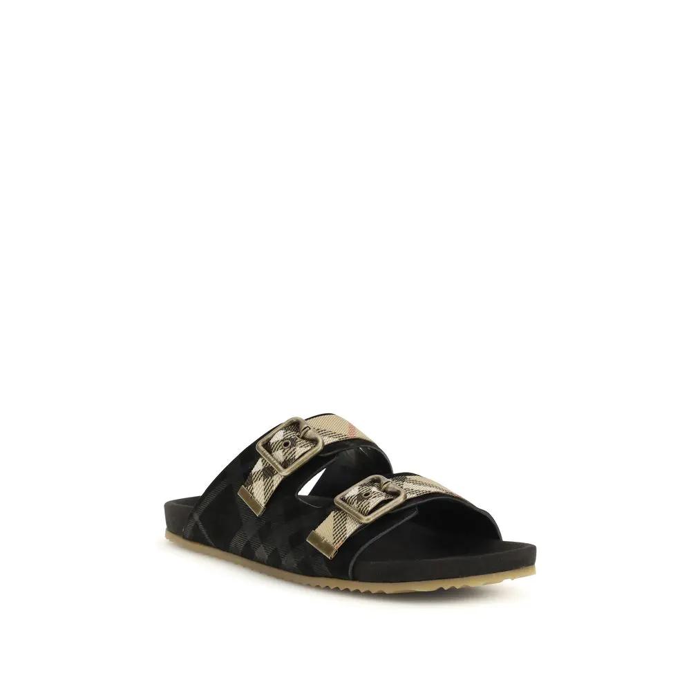 Burberry Multicolor Rubber Sandals by Burberry