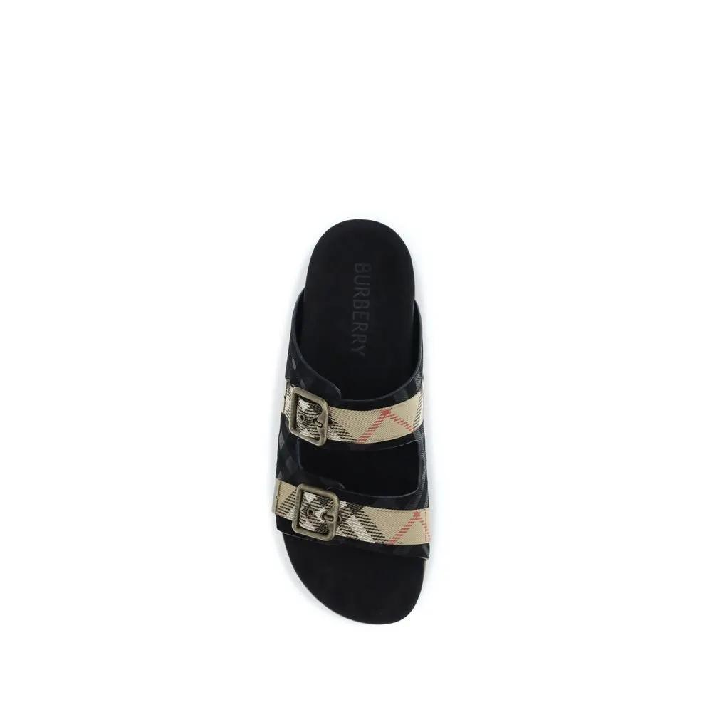 Burberry Multicolor Rubber Sandals by Burberry
