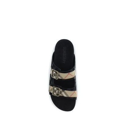 Burberry Multicolor Rubber Sandals by Burberry