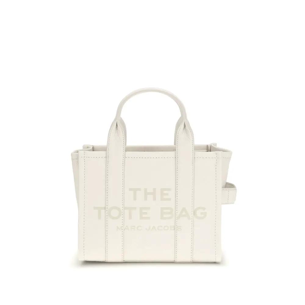 Marc Jacobs White Calf Leather Bos Taurus Handbag by Marc Jacobs