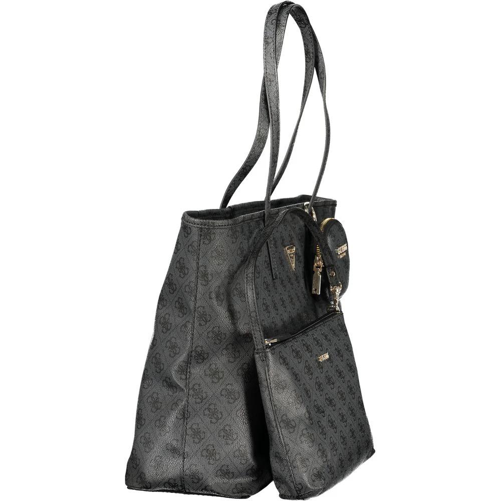 Guess Jeans Grigio Poliuretano Women Handbag by Guess Jeans