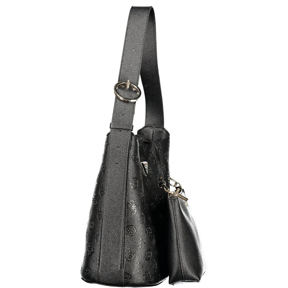 Guess Jeans "Nero Poliuretano Woman Bucket Bag" by Guess Jeans