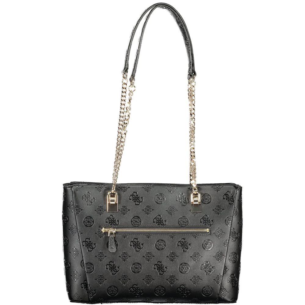 Guess Jeans Nero Poliuretano Women Handbag by Guess Jeans