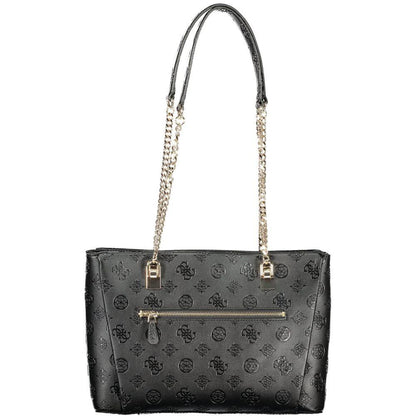 Guess Jeans Nero Poliuretano Women Handbag by Guess Jeans