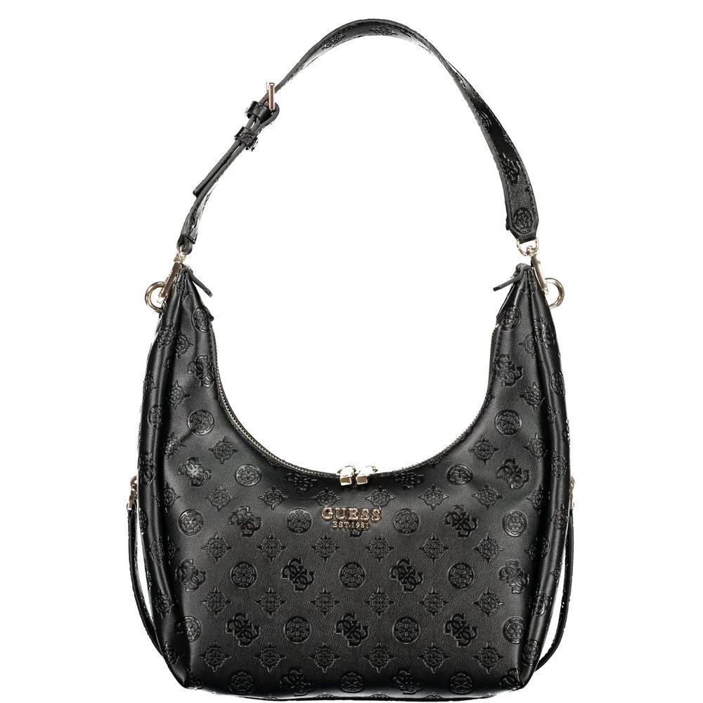 Guess Jeans Black Polyurethane Women's Handbag by Guess Jeans