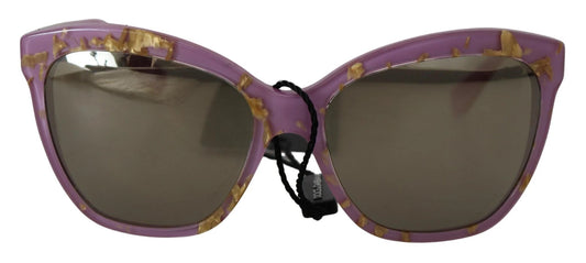 Dolce & Gabbana Purple Acetate Sunglasses by Dolce & Gabbana