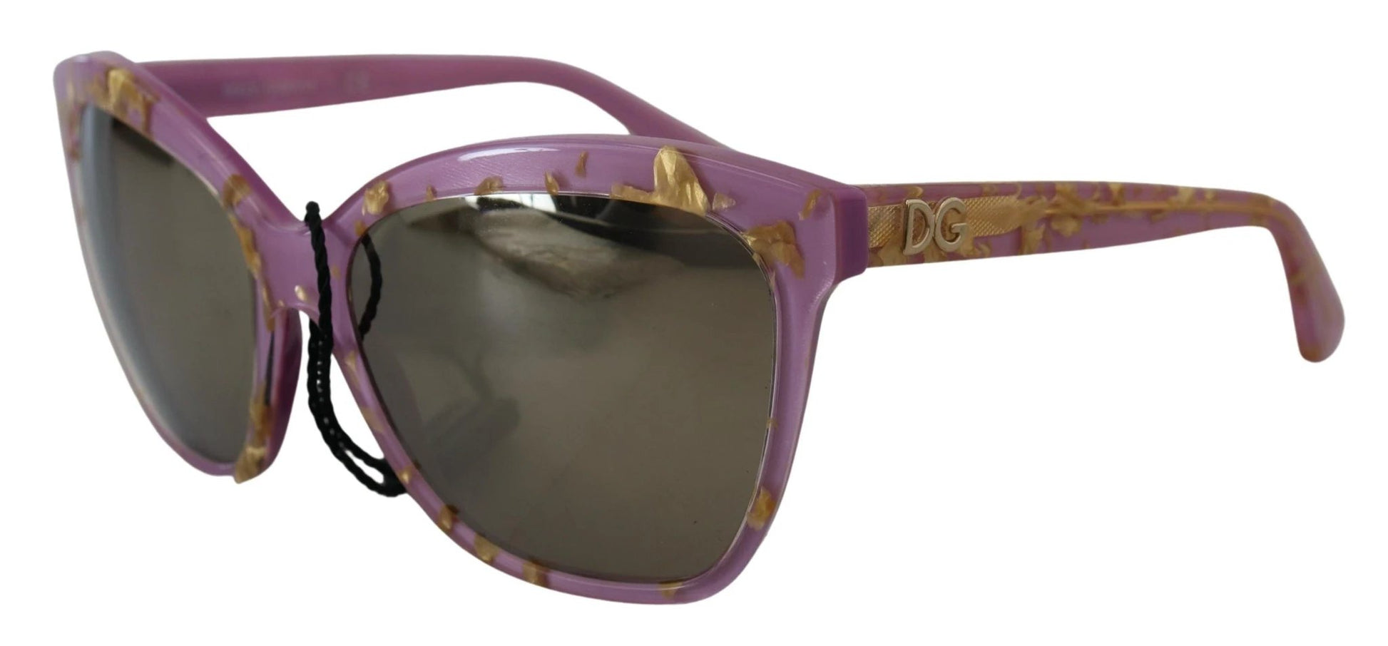Dolce & Gabbana Purple Acetate Sunglasses by Dolce & Gabbana