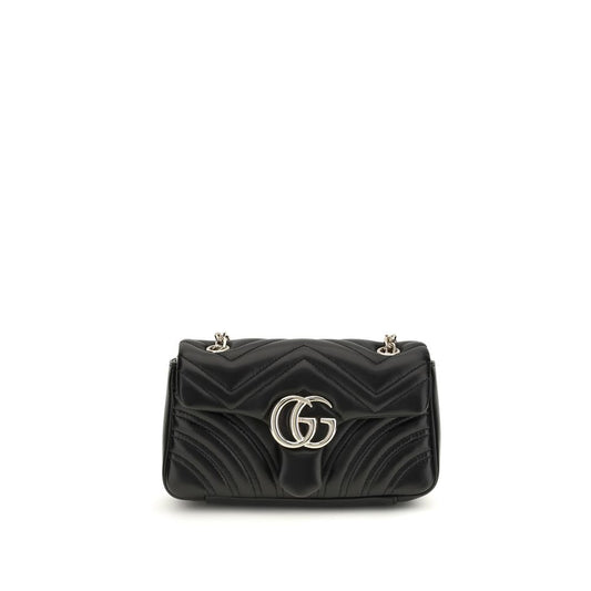 Gucci Black Calf Leather Bos Taurus Shoulder Bag